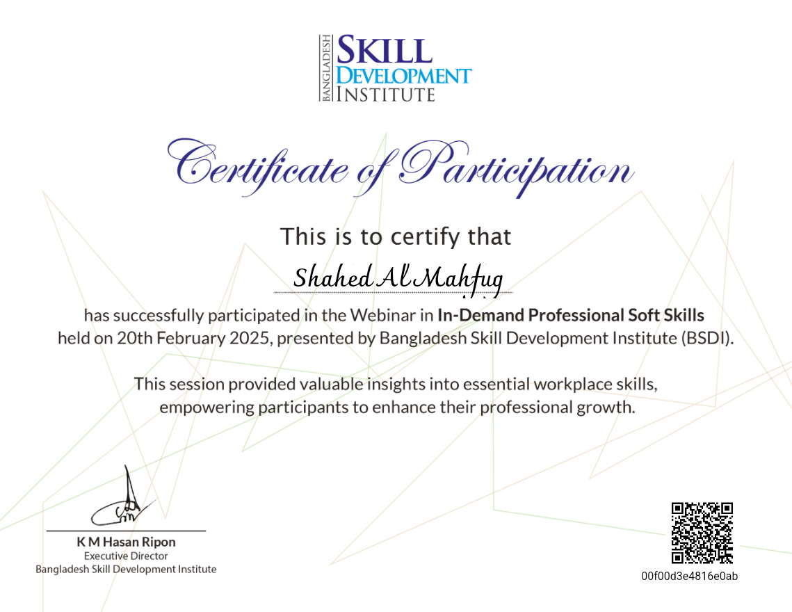 Webinar in In-Demand Professional Soft Skills